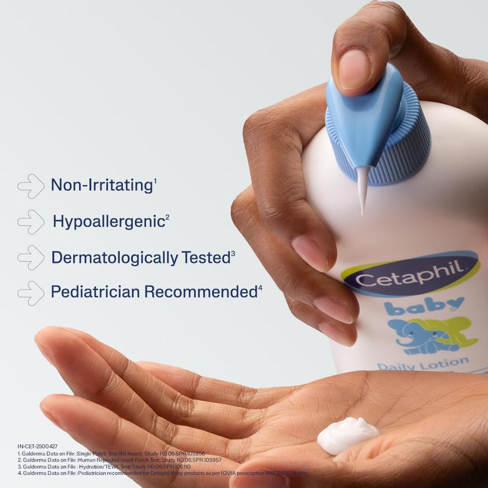Cetaphil Baby Daily Lotion - 400ml (Shea Butter & Vitamin E)