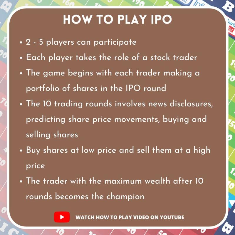 IPO - The Stock Market Board Game