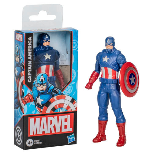 Hasbro 6 Inch Marvel Captain America Action Figure (3 Years till Grown Ups)