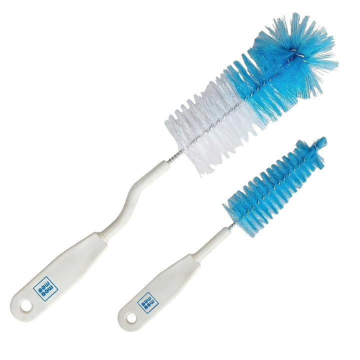 Mee Mee Nylon Bottle Brush with Nipple Cleaner |360° Rotating Handle