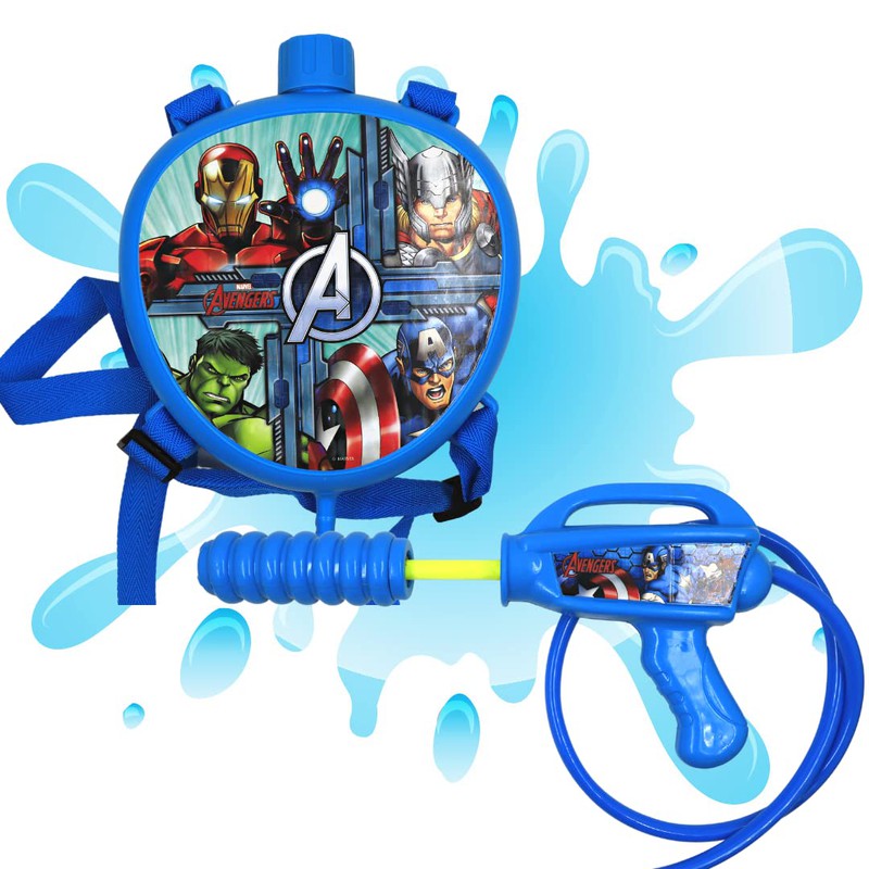 Mini Tank Holi Water Gun Pichkari Toy with High Pressure & Back Pack