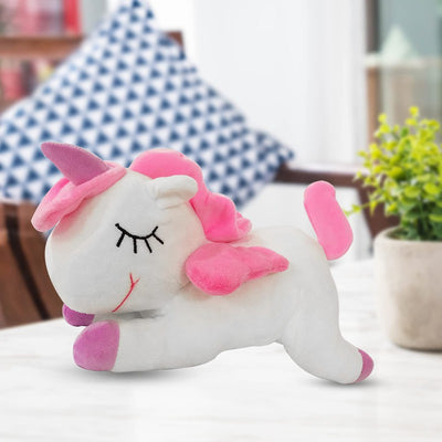 Funny Unicorn Stuffed Animal Plush Soft Toy - Pink 30CM