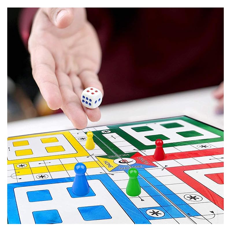 Ekta 10-in-1 Classic Board Games Set (2-4 Players)