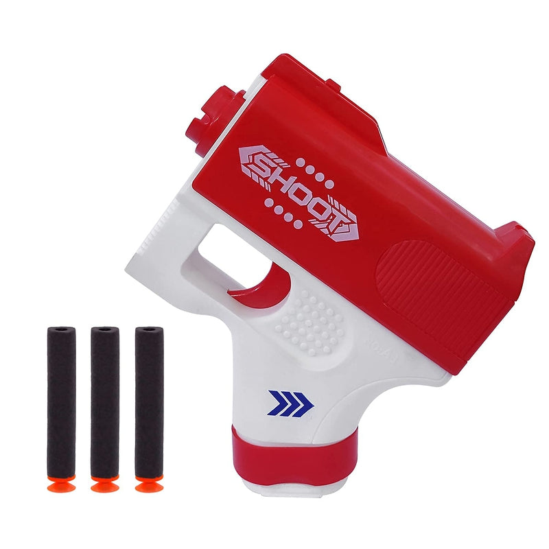 Twin Shot Soft Blaster with 6 Darts (Assorted Colours)- Toys Express