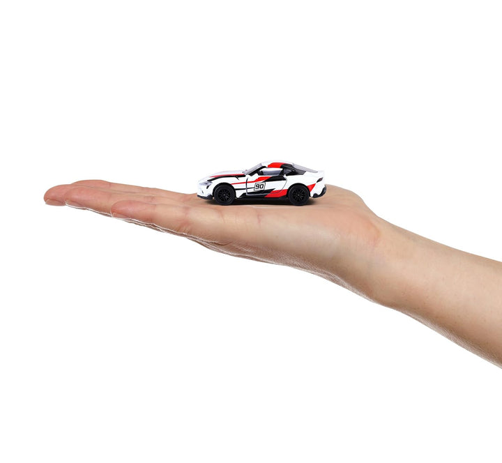 Set of 5 Licensed Majorette Diecast Cars (Japan Racer) - Toyota GR Supra, Toyota Hilux Revo, Toyota Corolla Altis, Toyota Grmn Yaris, Toyota 2000 GT