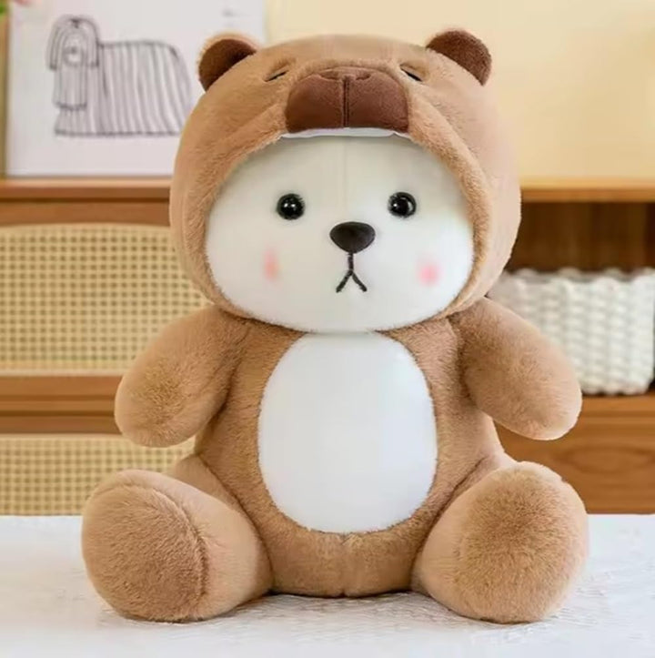 CuddleNest Teddy Bear Plush Toy Soft Stuffed Animal - 25 cm (Brown)