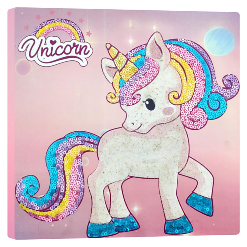 Unicorn Magic Sequin (Sand Art and Craft Kit)