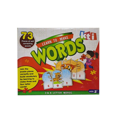 Wordplay Creative Word Making Educational Board Game (73 Puzzles Pieces)