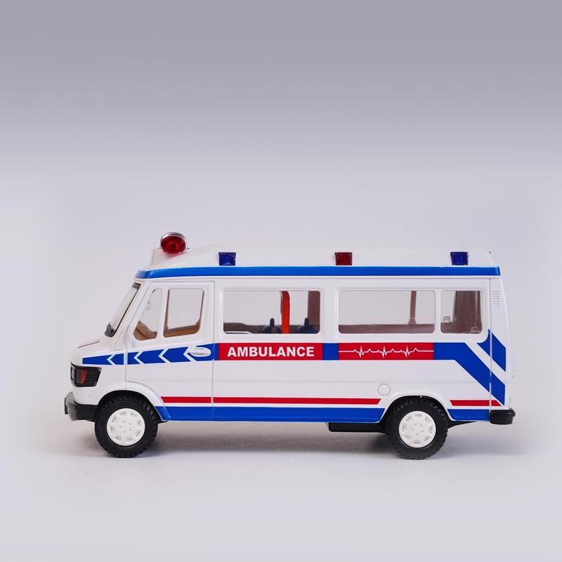Buy TMP Ambulance Pull Back Toy Assorted Colors (1-4 Years) on
