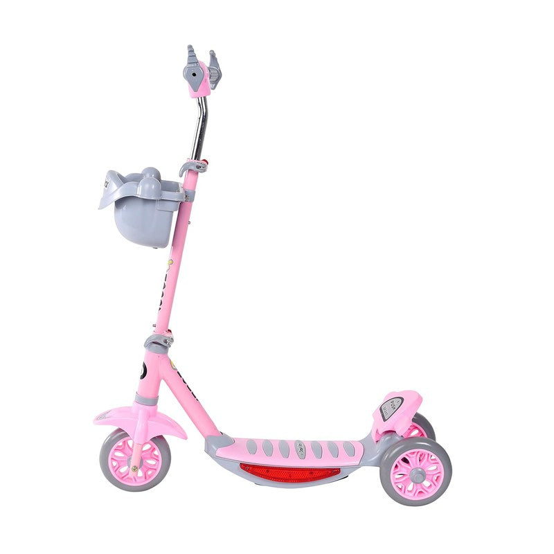 Noddy Scooter With Light And Music | Skating Scooter for Kids | Pink | COD Not Available