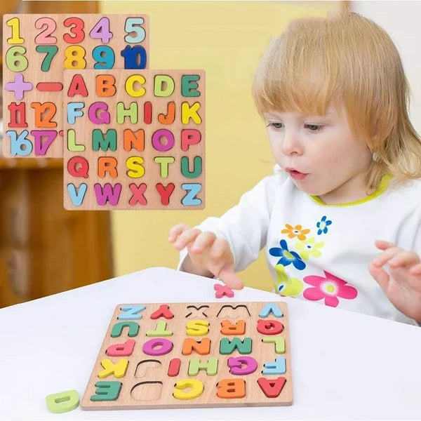 Kidology Montessori Wooden Board Puzzle | Activity Board for Kids