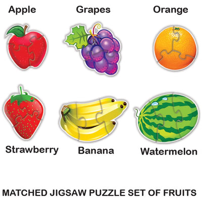 My First Chunky Puzzle (6-in-1 Fruit Puzzles)