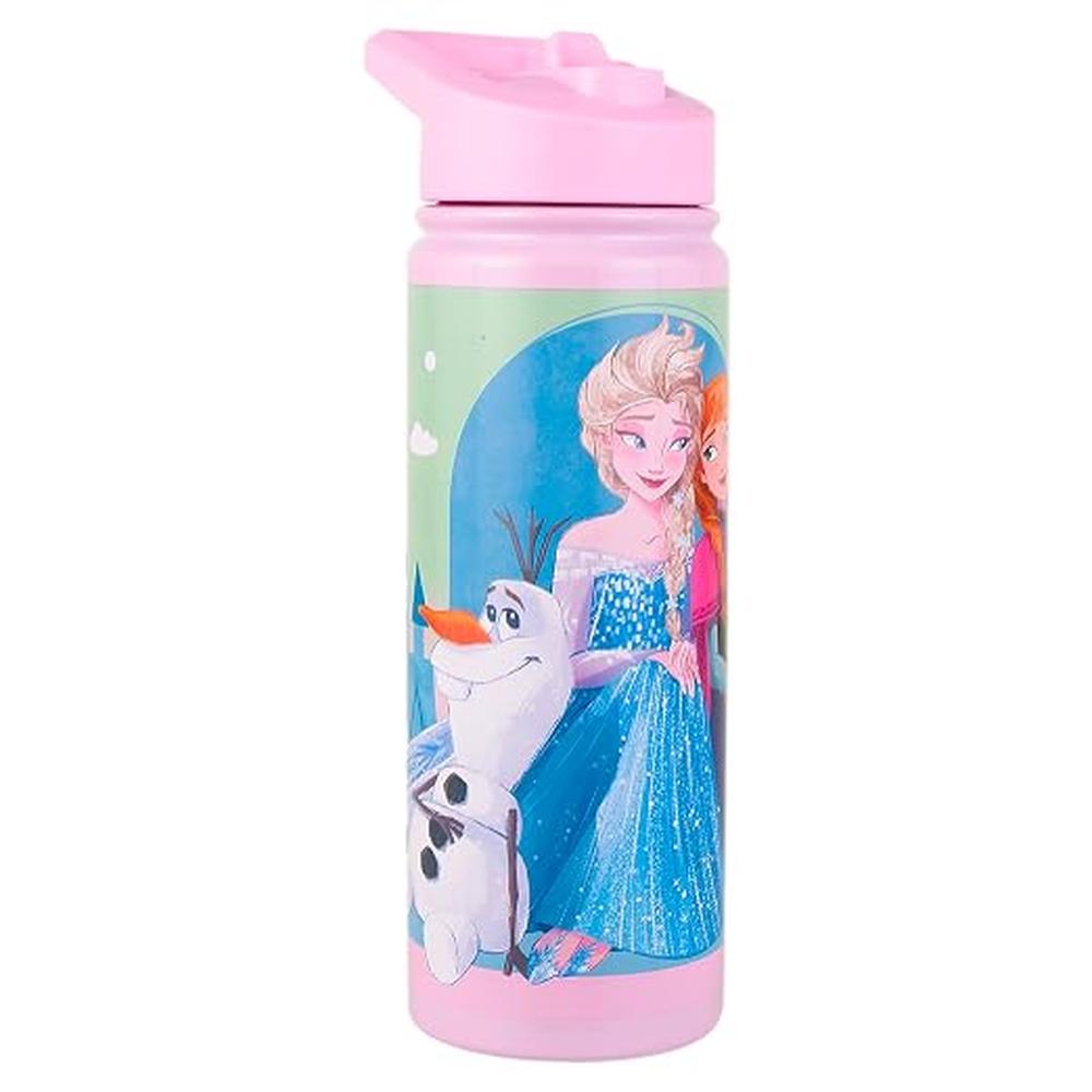 Licensed Disney Frozen “Not Your Ordinary Sisters” Sipper Water Bottle for Kids | 600 ml | Stylish & Portable Bottle