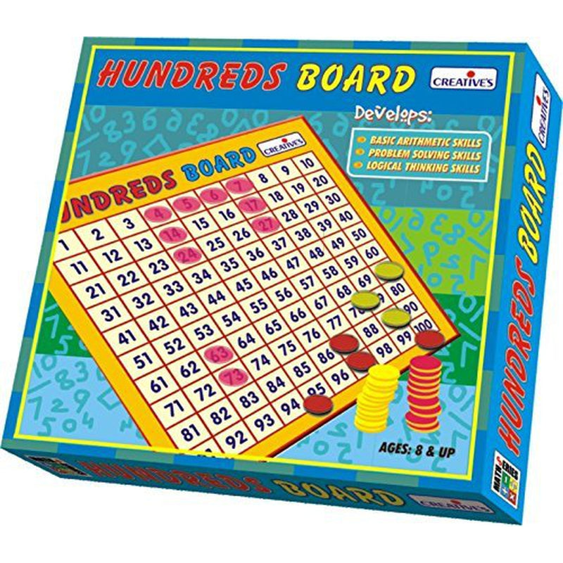 Maths Hundreds Board Game For Kids