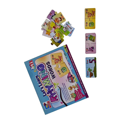 Loads of Rhyming Words Board Puzzle Game (54 Puzzles Pieces)
