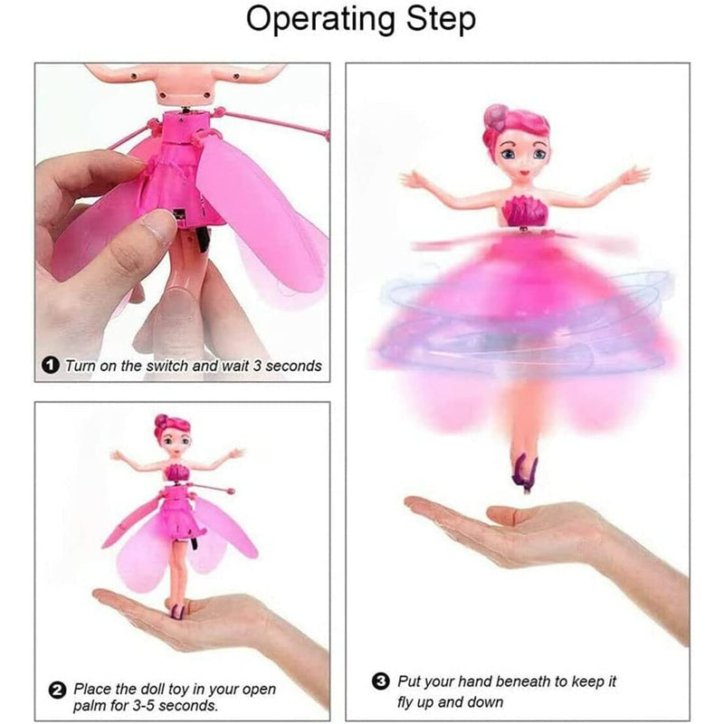 Flying Princess Doll (Magic Infrared Induction Control Toy)