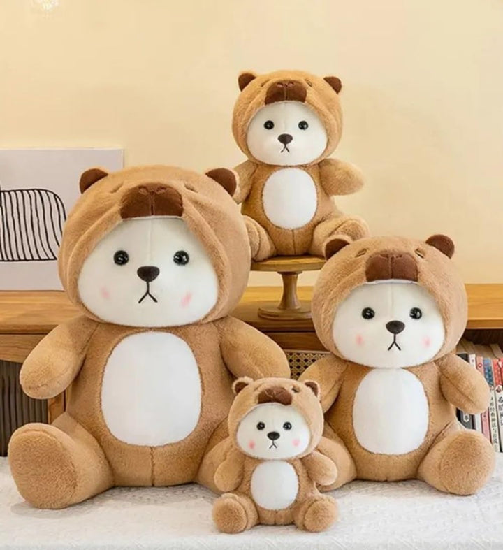 CuddleNest Teddy Bear Plush Toy Soft Stuffed Animal - 25 cm (Brown)