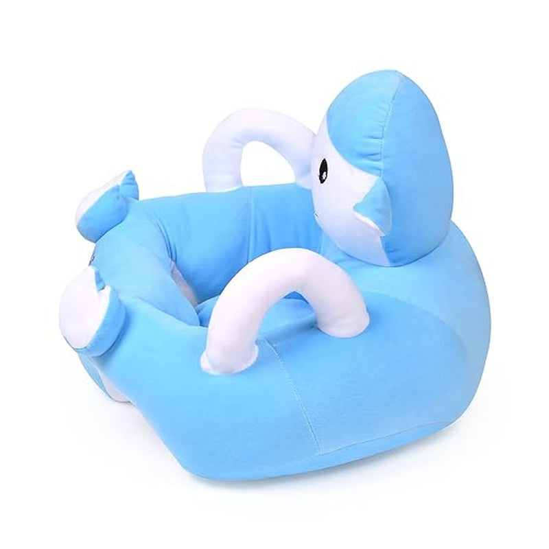 Kids Support Sofa Animal Shape Soft Stuffed Material Plush Toy Rocking Chair/Sofa - Green