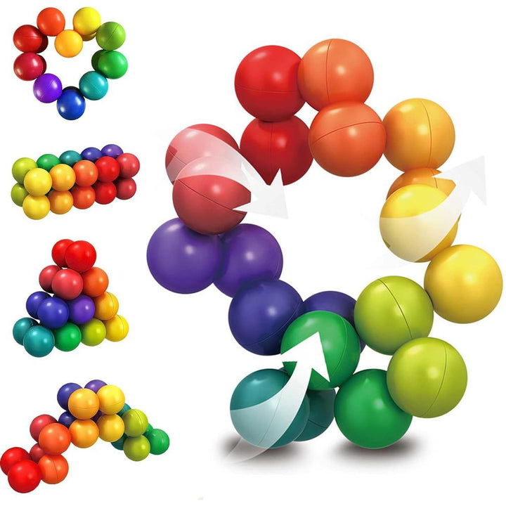 Educational Goals Sensory Ball Toy Set | Multi-Texture Stress Relief & Tactile Activity Balls