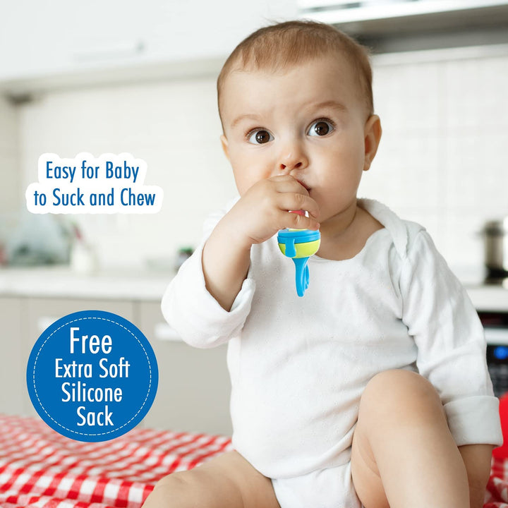 Mee Mee Advanced Fruit & Food Nutritional Baby Feeder - Blue