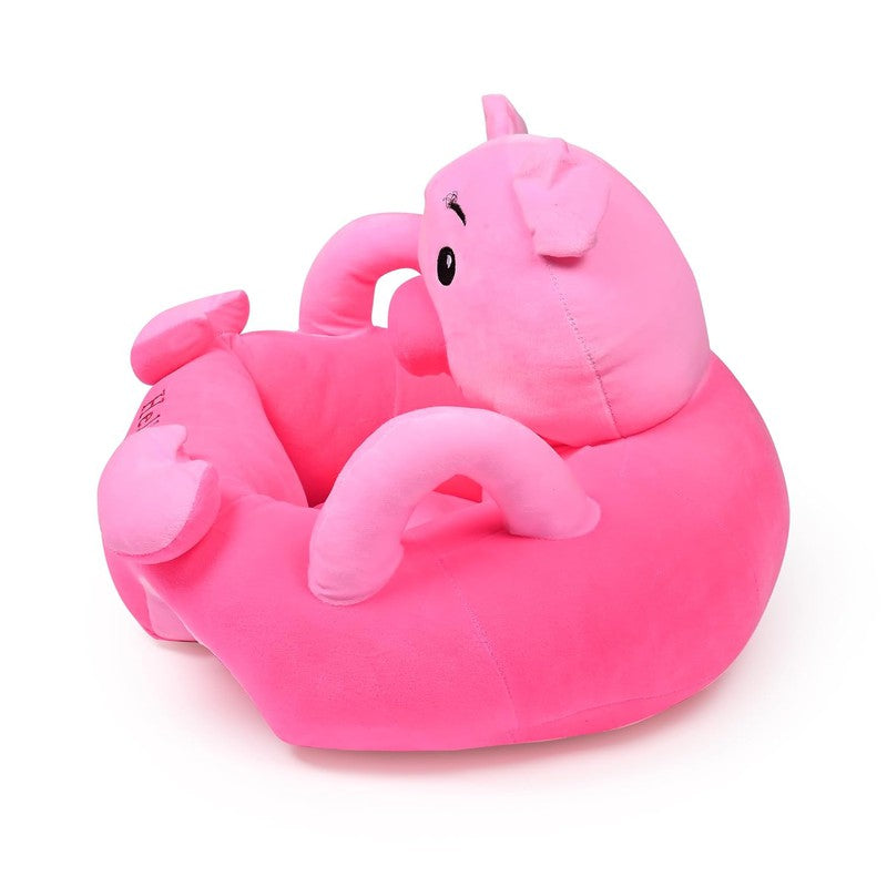 Kids Support Sofa Animal Shape Soft Stuffed Material Plush Toy Rocking Chair/Sofa - Green