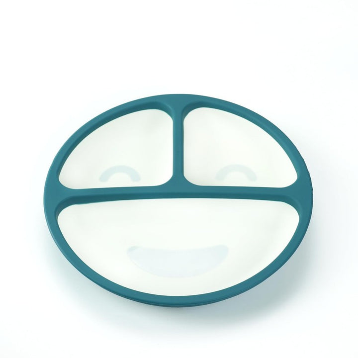 Joyful Beginnings Adorable Suction Plate for Babies | Baby-Led Weaning Must Have (Greek Blue)