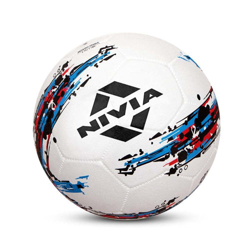 Nivia Football Size 5 Storm Moulded - White (13 Years till Grown Ups)
