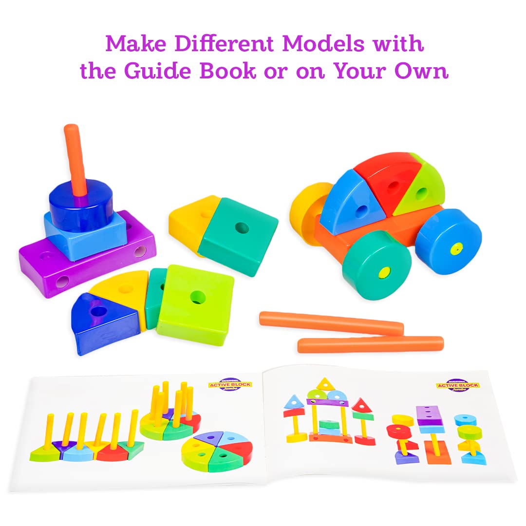 Ratna's Educational Active Blocks - Jumbo | Building Block Toys for Kids