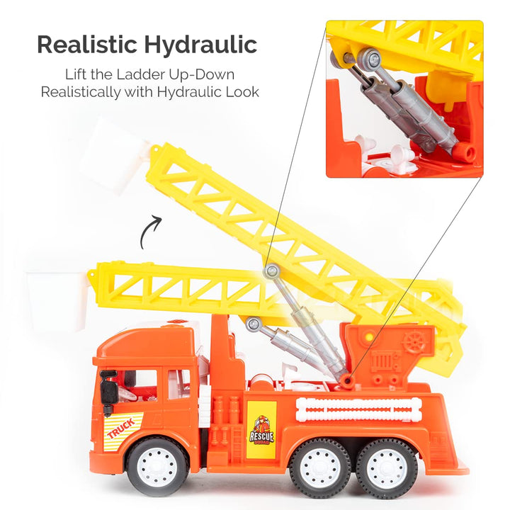 Ratna's Fire Ladder Truck Premium Vehicle Toy