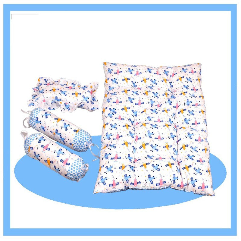 Lite Air Baby 4 Piece - Bedding Set With Pillow And 2 Bolsters