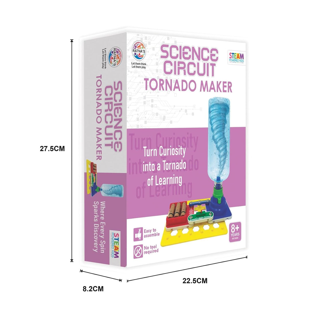 Ratna's Science Circuit - Tornado Maker Kit | DIY Stream Educational Kit