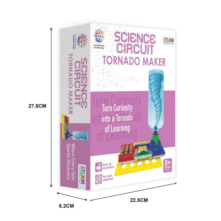 Ratna's Science Circuit - Tornado Maker Kit | DIY Stream Educational Kit