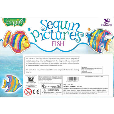 Sequin Pictures Fish (Activity Kit)