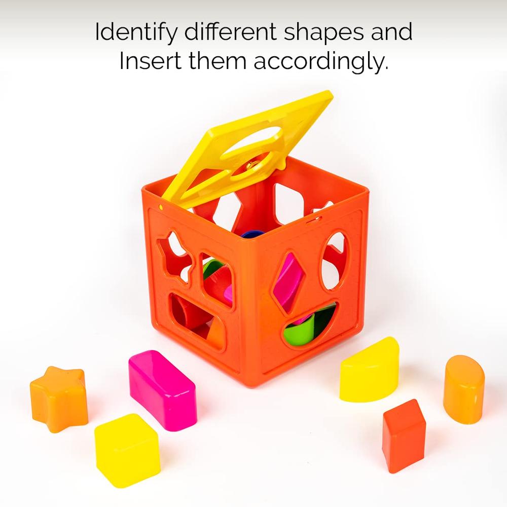 Ratna's Shape Sorter & Stacker 2-in-1 Toy