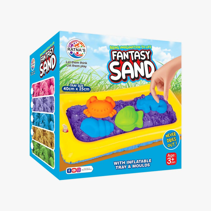 Ratna's Fantasy Sand Craft Kit for Kids - (500gm)