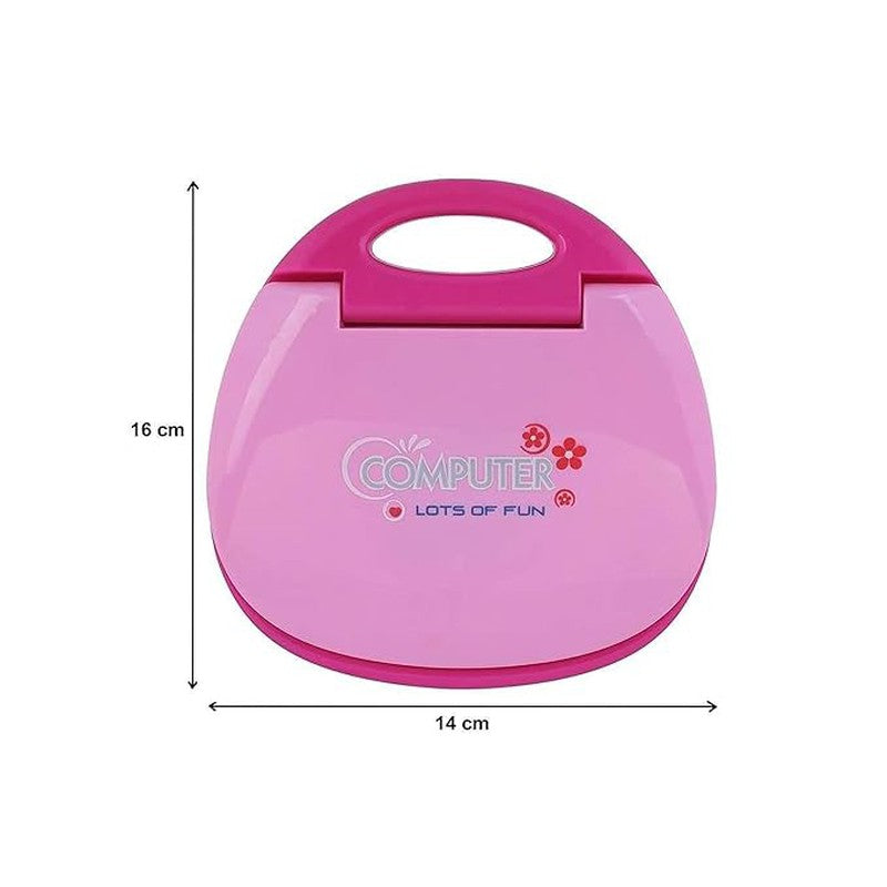 Educational and Learning Laptop with Screen Sound (Pink)