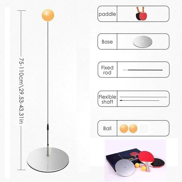 Kidology Ping Pong Table Tennis Training Set | Fun Indoor Sports Game Set