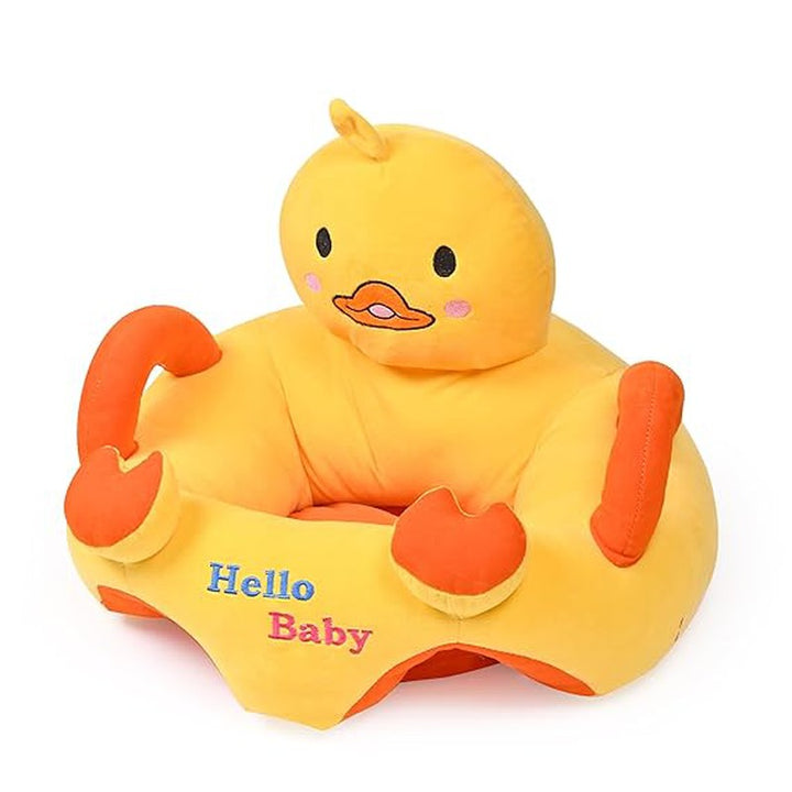 Kids Support Sofa Animal Shape Soft Stuffed Material Plush Toy Rocking Chair/Sofa - Green