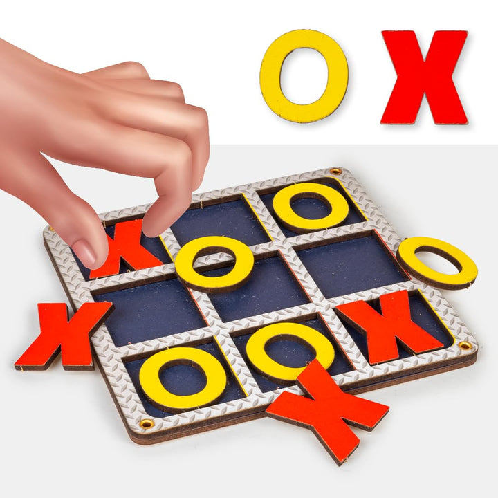 Ratna's Pocket X & O Travel Board Game- Tic Tac Toe | Portable Family Game