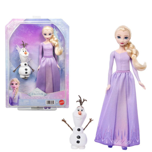 Mattel Original Licensed Disney Frozen Elsa & Olaf Doll Set | Collectible Toy