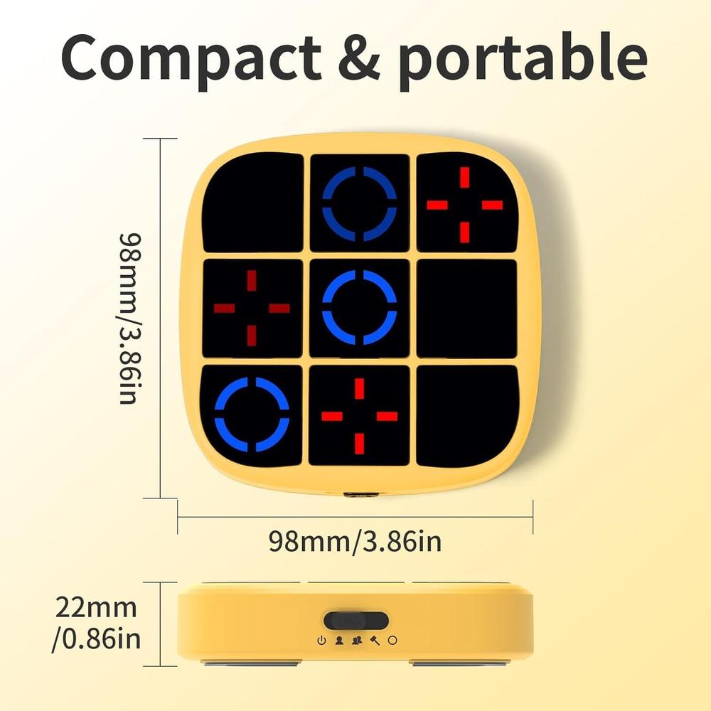 Digital Tic Tac Toe Game for Kids | Portable Electronic Board Game