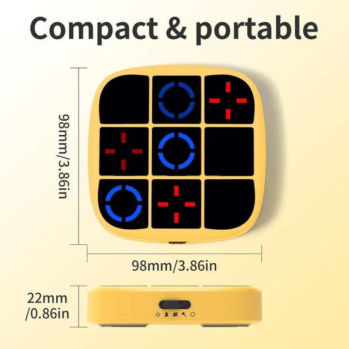 Digital Tic Tac Toe Game for Kids | Portable Electronic Board Game