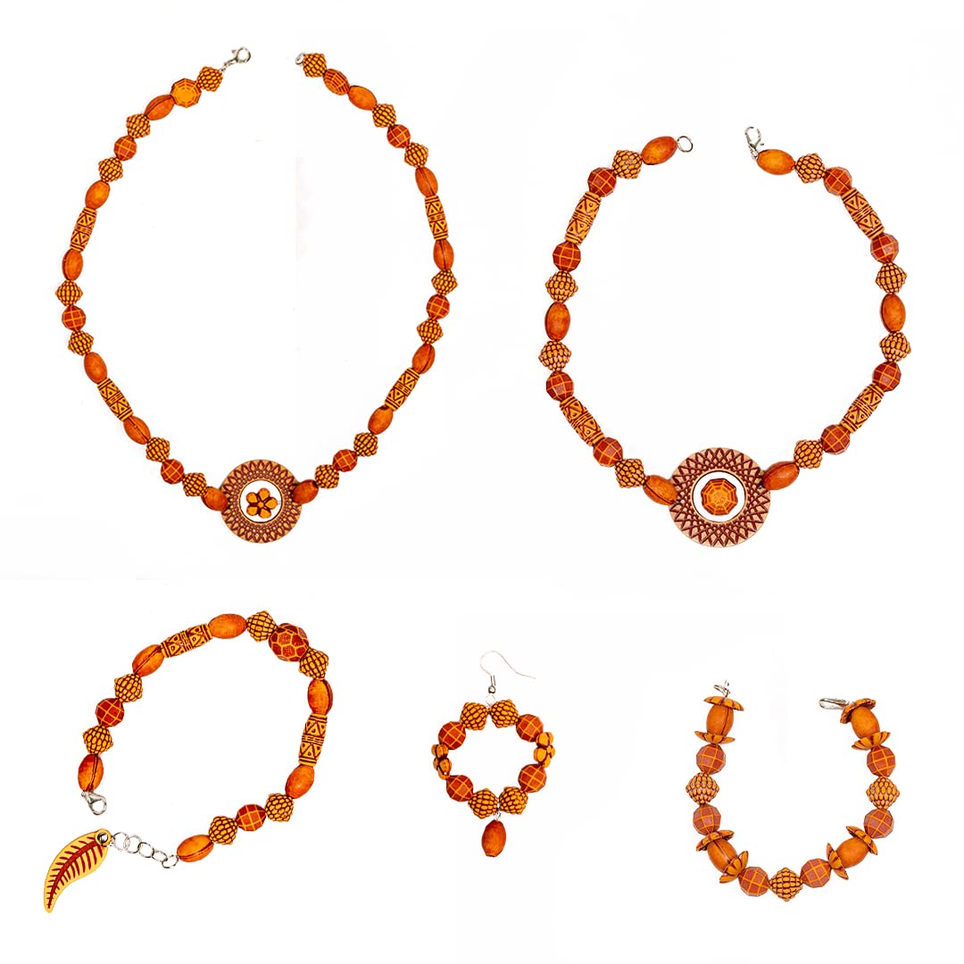 Ratna's Wooden Beads Jewellery Senior – Art & Craft DIY Kit