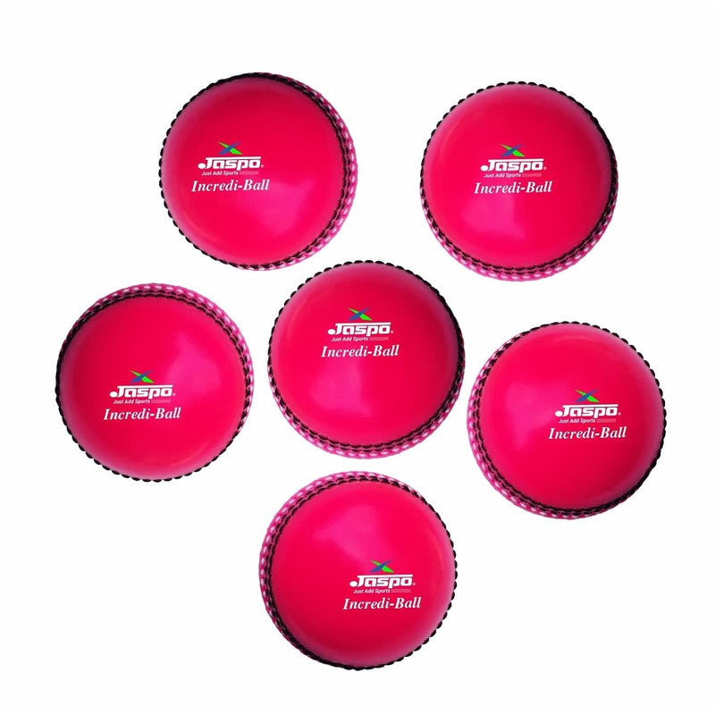 Jaspo Incredi Ball Soft T-20 for Training/Practice Ball (Pack of 6) | All Ages