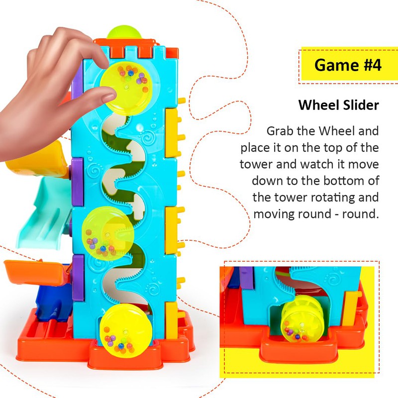 Ratna's 5-in-1 Activity Tower (3-6 Years)