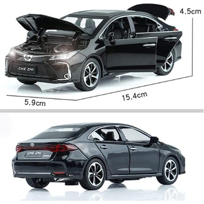 Resembling 1:32 Diecast Metal Car Model Corolla Toy Car