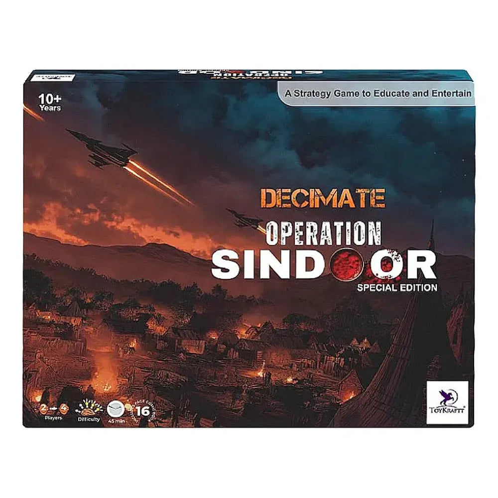 Toykraft Operation Sindoor Game | Strategy Board Game for Kids