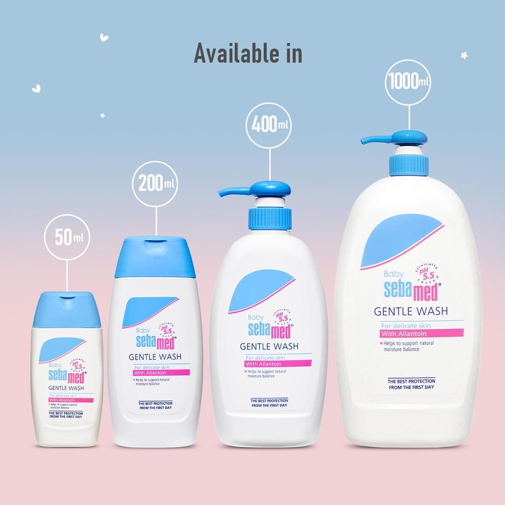 Sebamed Baby Gentle Body Wash - 400ml | pH 5.5 - Tear Free