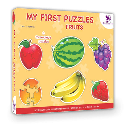 My First Chunky Puzzle (6-in-1 Fruit Puzzles)