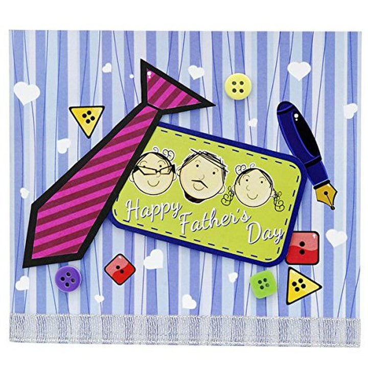 Happy Kidz Make Your Own Greeting Card DIY Craft Kit | 12 Creative Greeting Cards | Art & Craft Activity Set